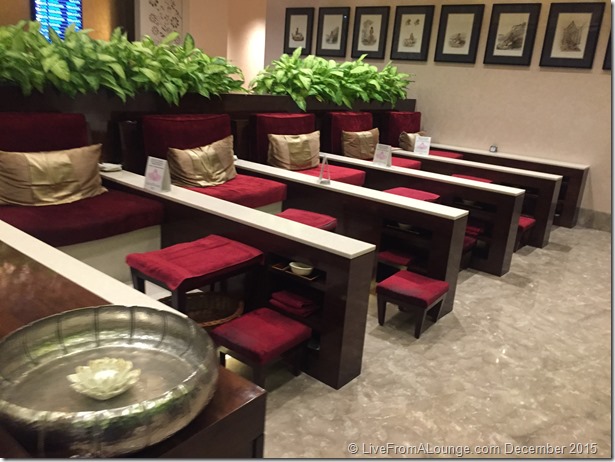 Spa Area, GVK Lounge, First Section