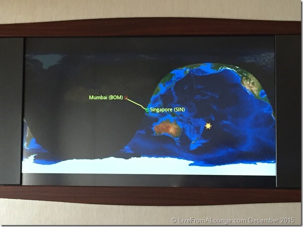 SQ Flight Map