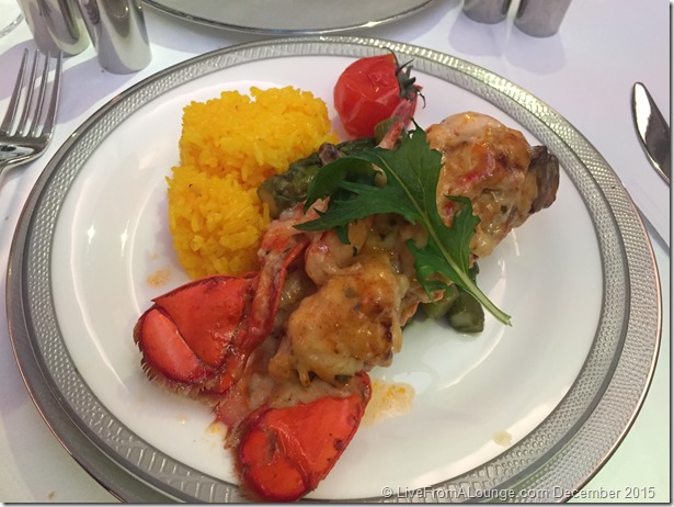 SQ Suites Lunch Service: Classic Lobster Thermidor (Book-the-cook)