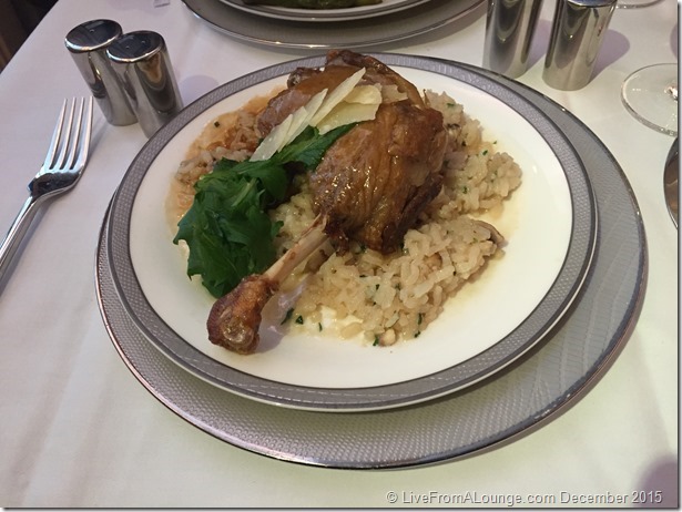 SQ Suites Lunch Service: Confit of Duck Leg (Book-the-cook)