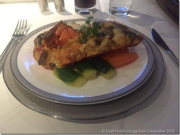 SQ Suites: Book-the-cook Lobster Thermidor