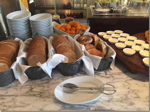 Andaz West Hollywood Riot House Restaurant Breakfast Table