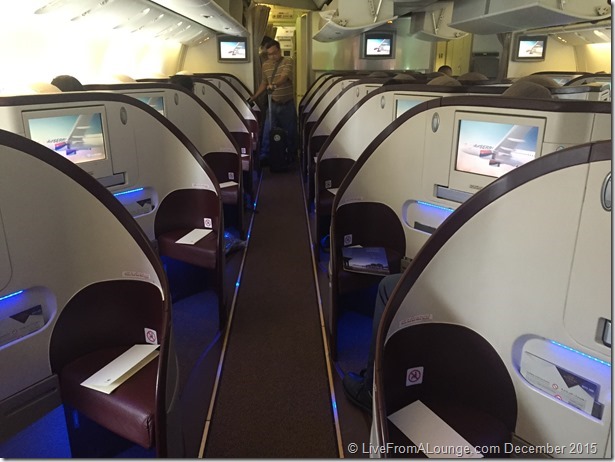Etihad Business Class on Jet Airways Boeing 777ER