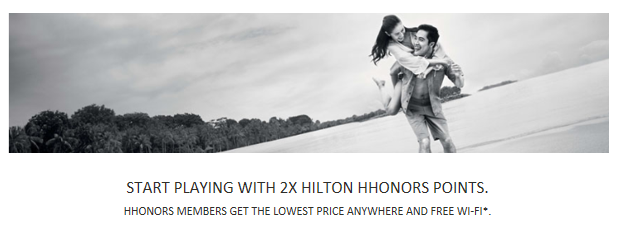 Hilton 2X promo