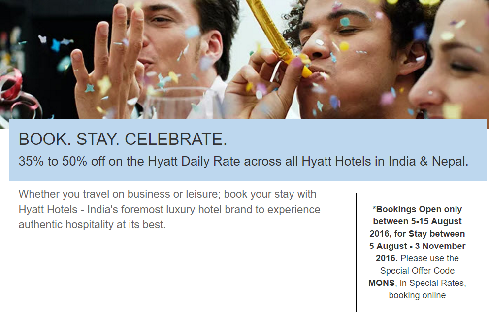 Celebrate With Hyatt 