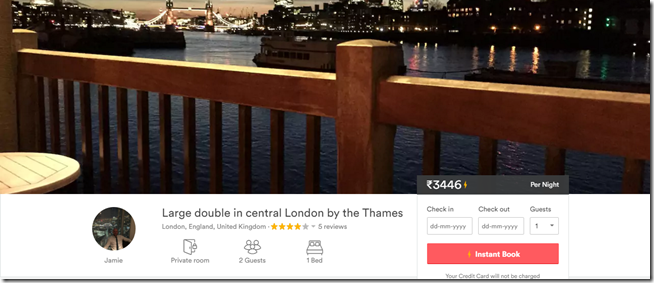 Airbnb in London
