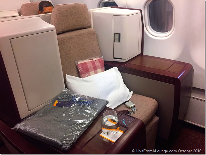 Jet Airways' Vantage Business Class Seat