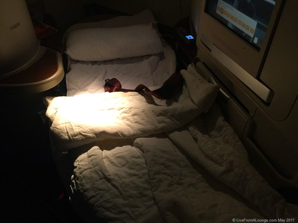 Jet Airways Premiere Flat Bed