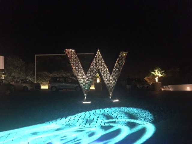 The W at the Entrance 