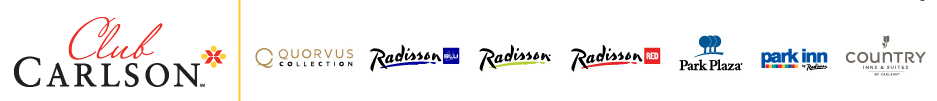 a close-up of logos