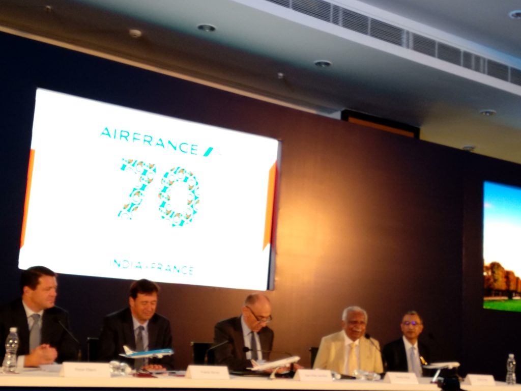 Announcement for Jet Airways cooperation with KLM/Air France