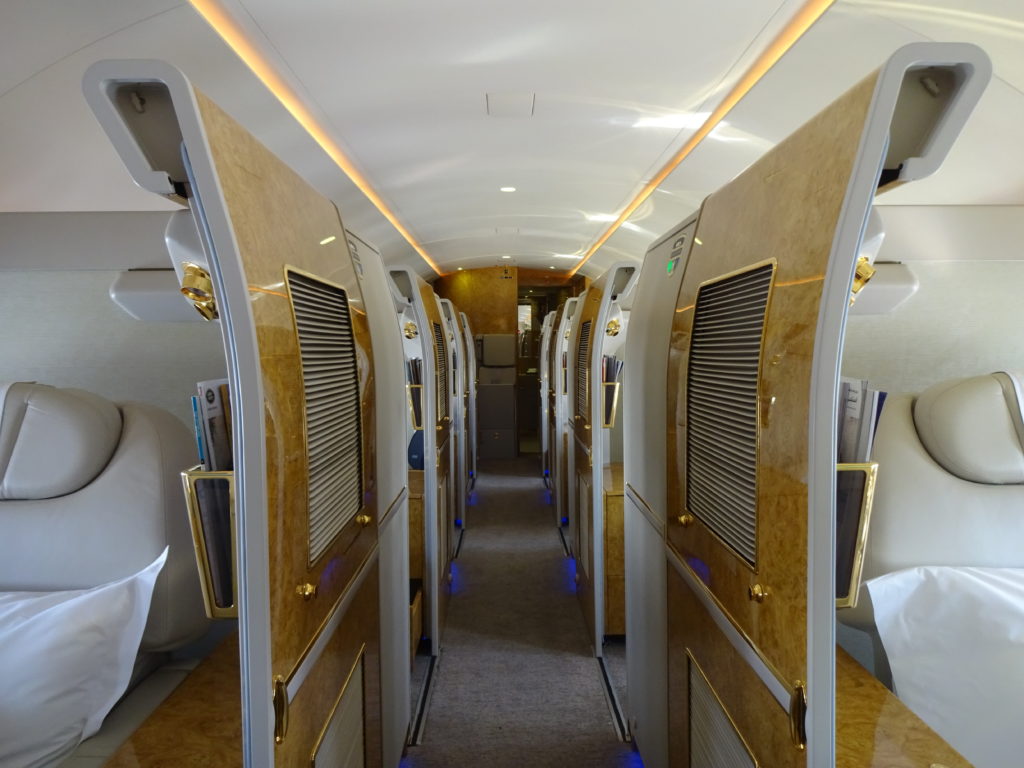 Emirates Executive Jet A319 Private Area