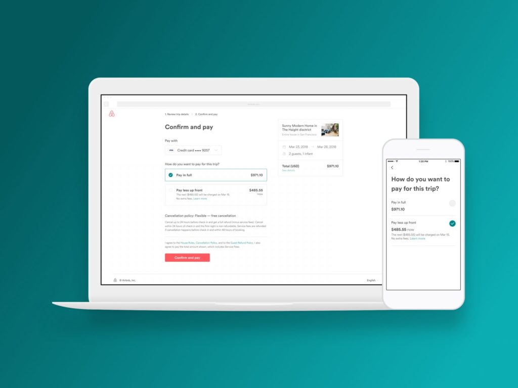 Airbnb introduces flexible payment option for travellers