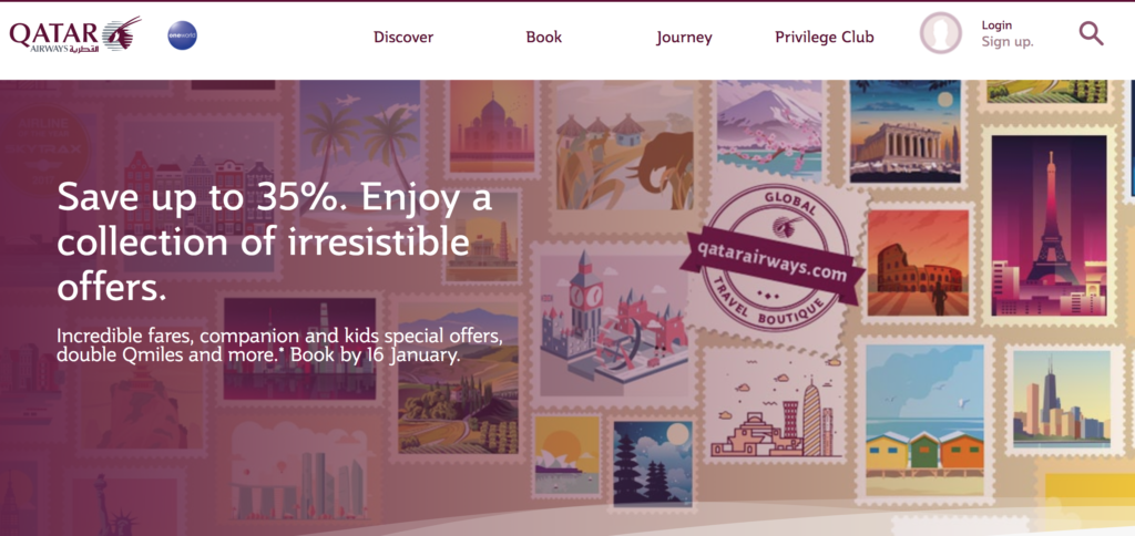 Qatar Airways Global Travel Boutique