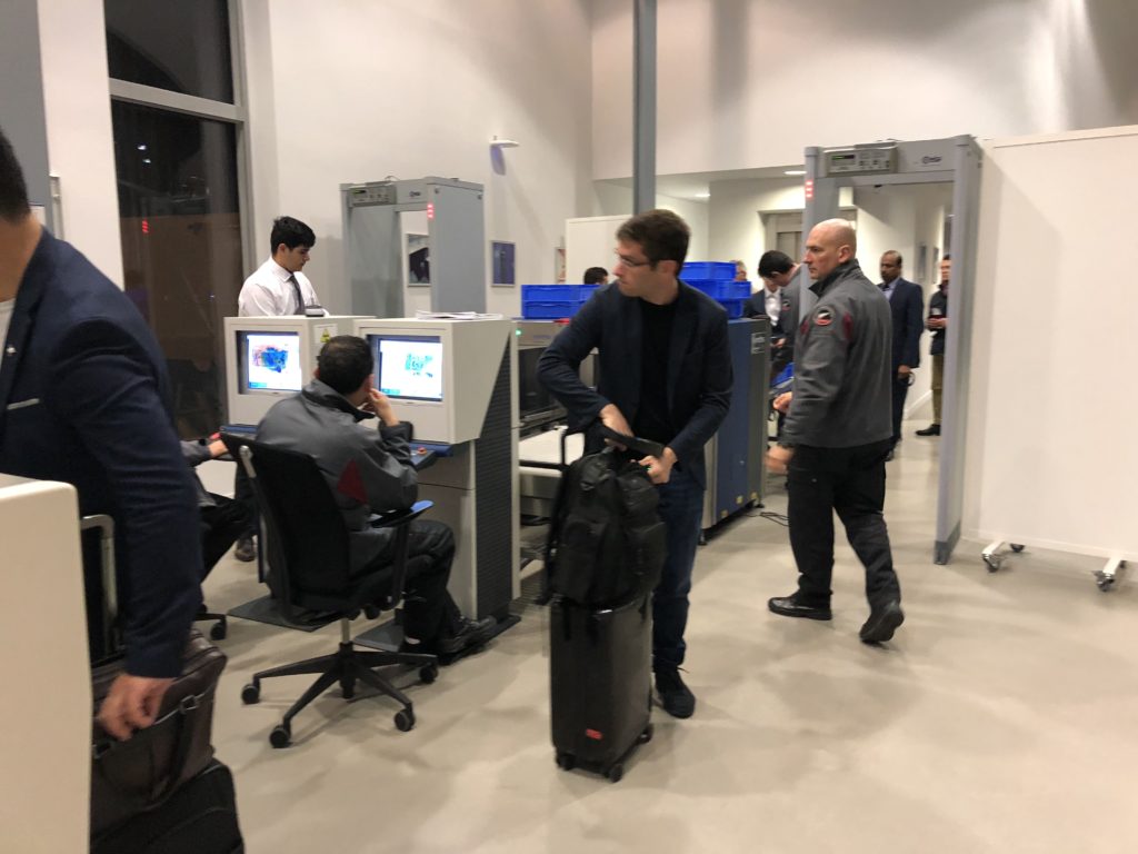 Airbus Delivery Center Security Check