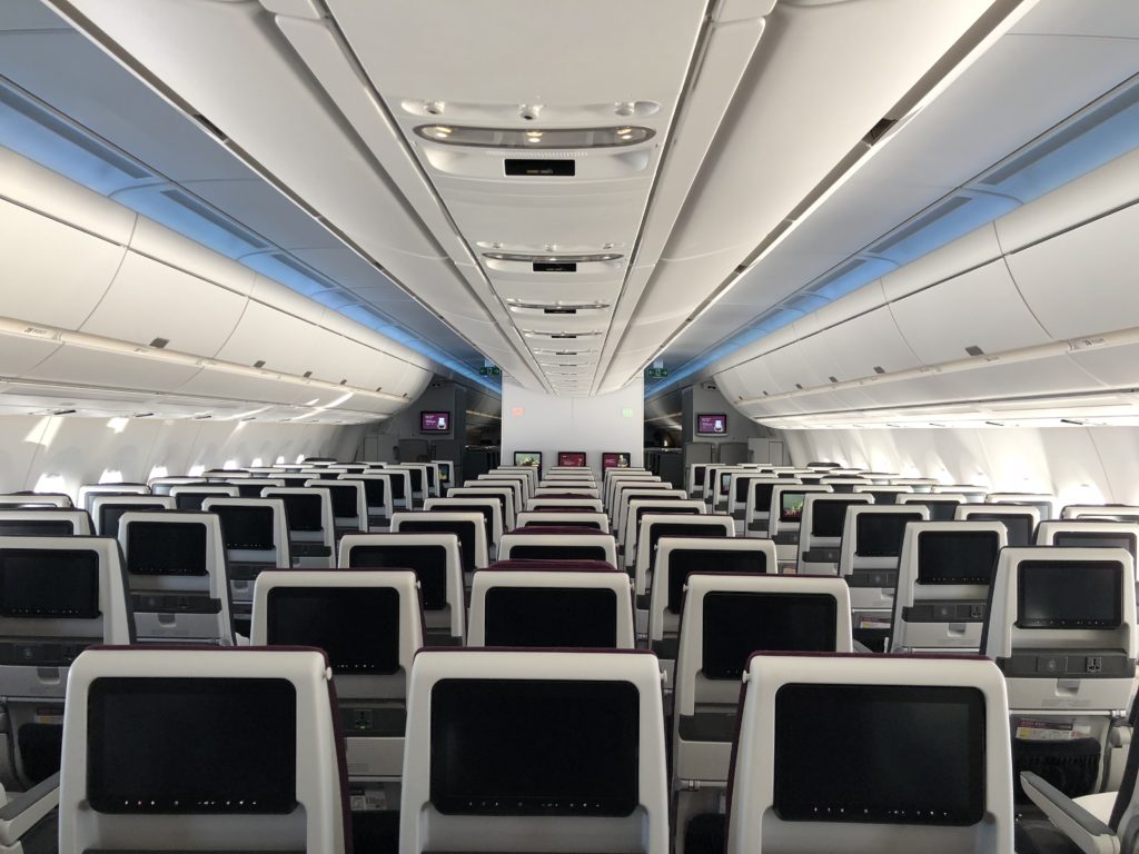 Qatar Airways A350-1000 Economy Class