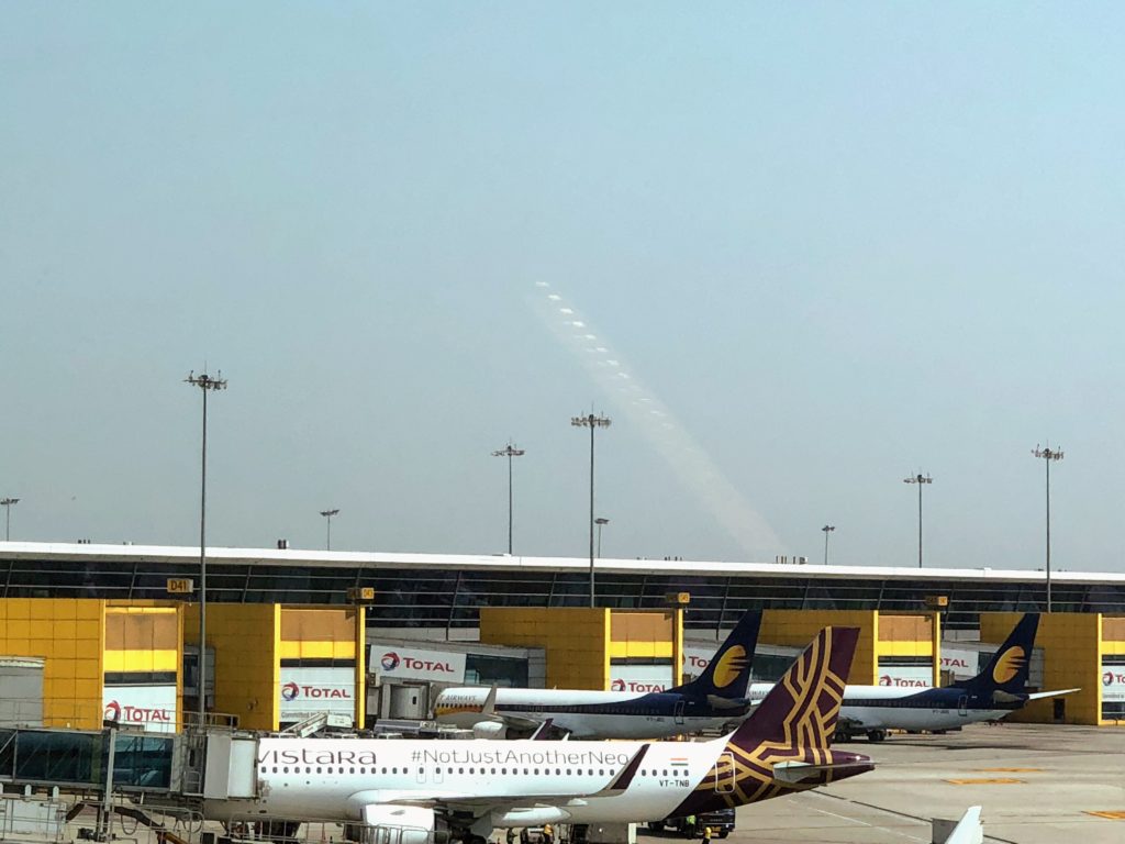 Jet Airways at Terminal 3 Delhi Airport