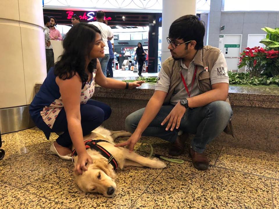 Dogs at the Mumbai Airport