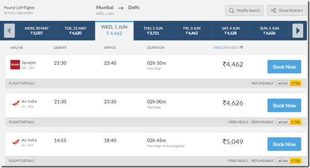Air India tickets if Rajdhani ticket does not confirm - Live from a Lounge