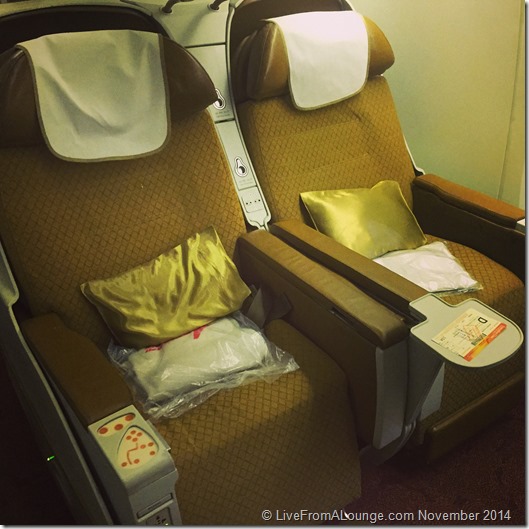Air India Business Class on Boeing 777s