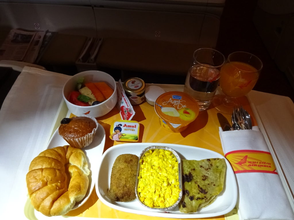 Air India Menu Food