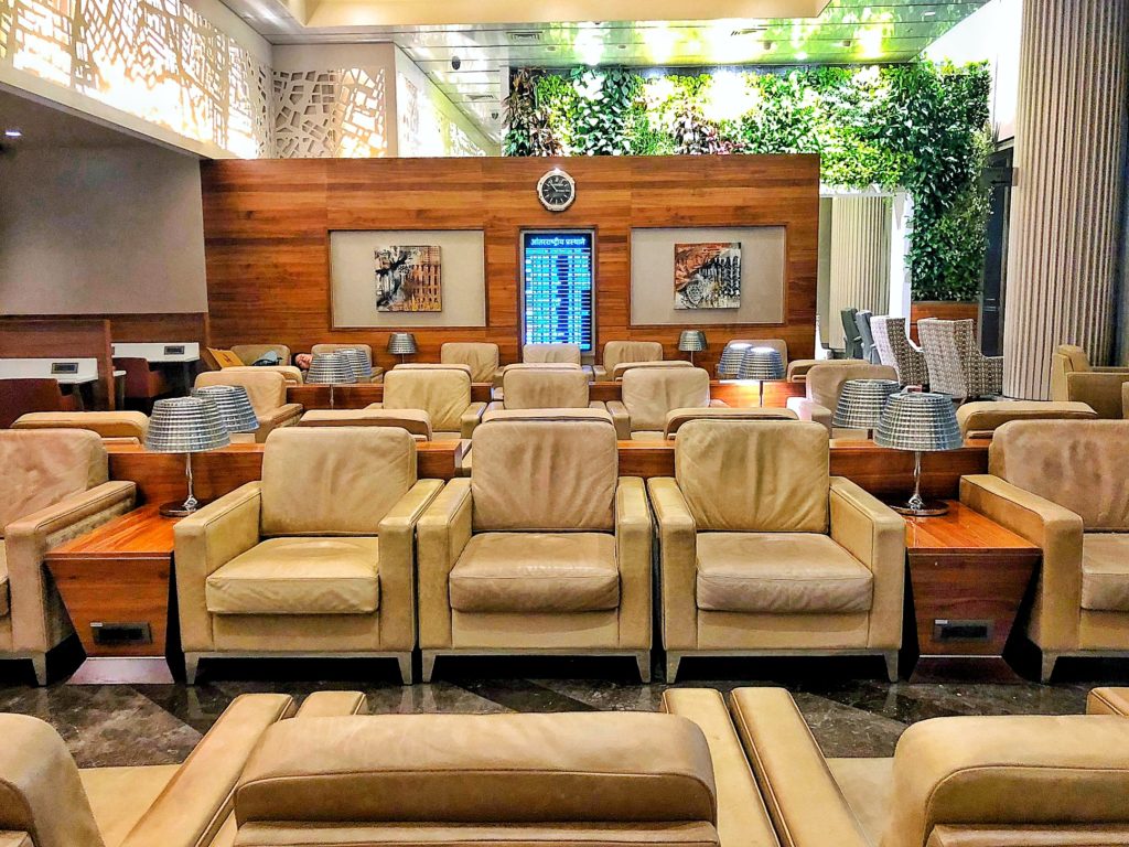 Mumbai International Airport Lounge GVK Lounge Premium Class
