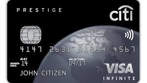 Citi Prestige India Optimize credit cards to earn airmiles