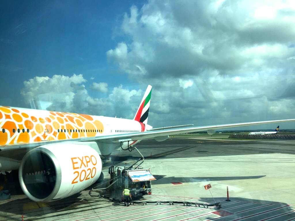 Emirates EK100 Rome