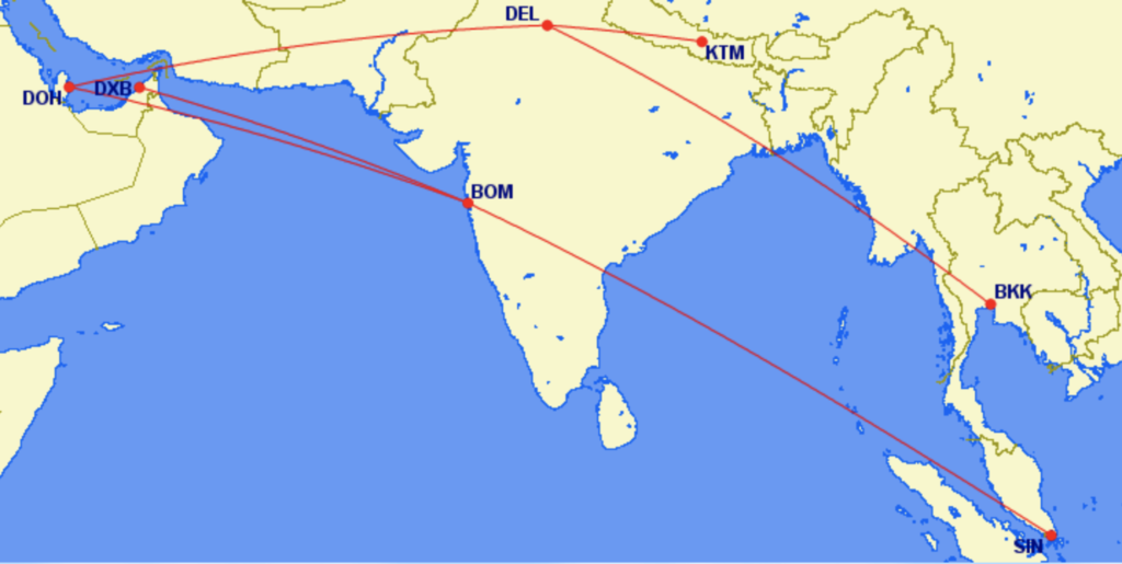 Jet Airways New International routes