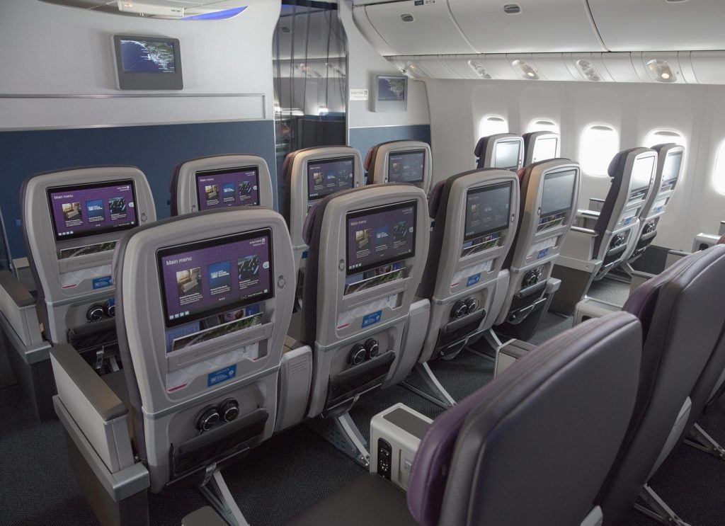 United Airlines Premium Economy seats