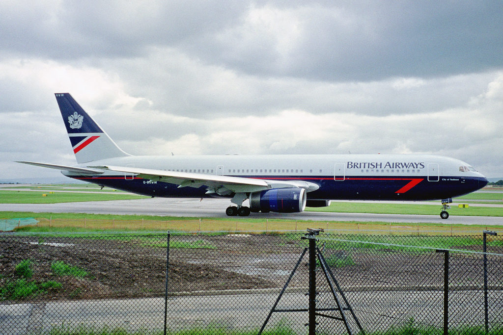 British Airways retro livery