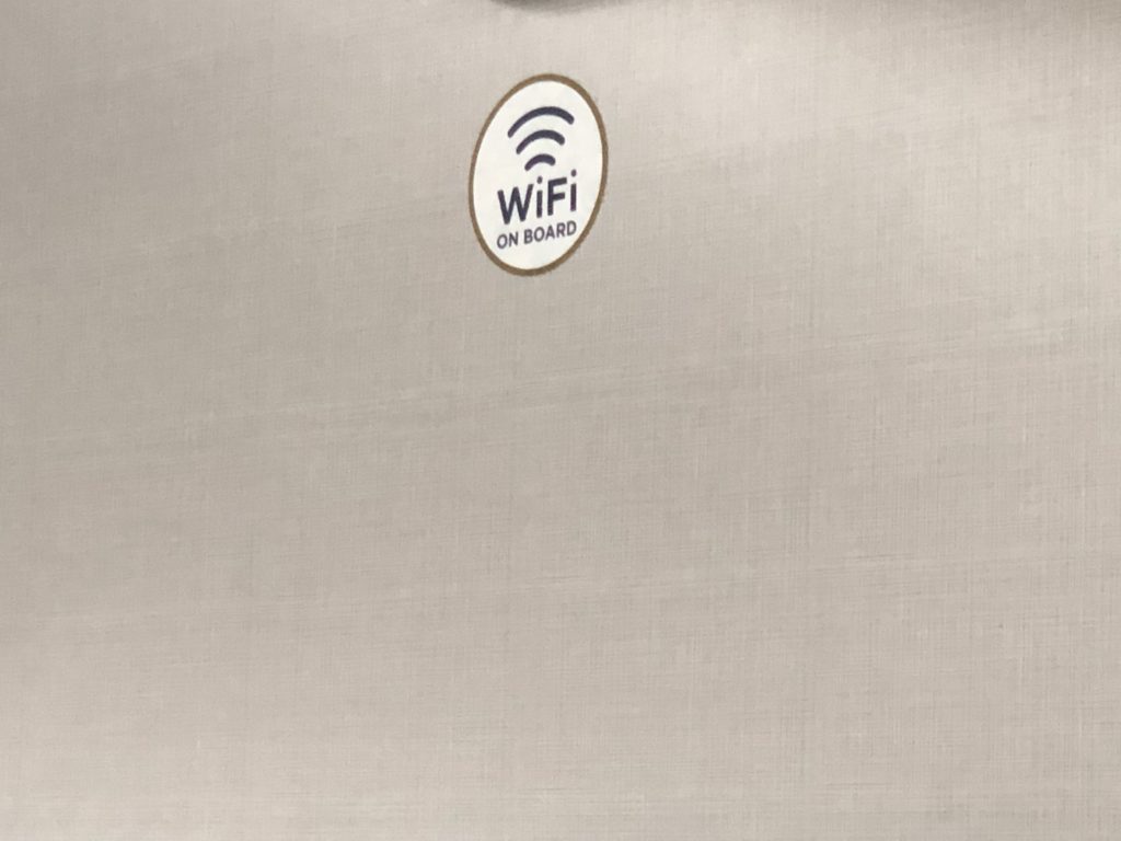 a wifi sign on a wall
