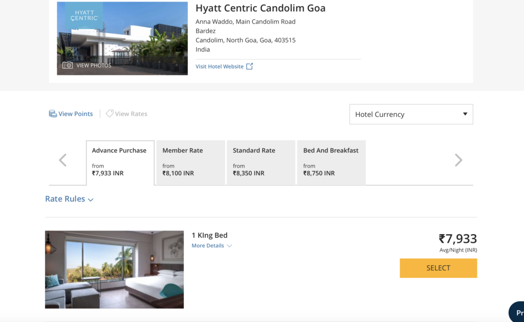 Hyatt Centric Goa 
