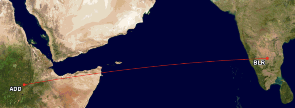 Ethiopian Airlines india