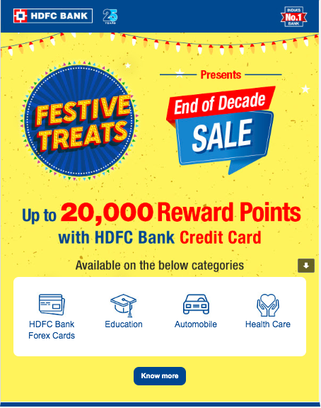 HDFC 5X Rewards